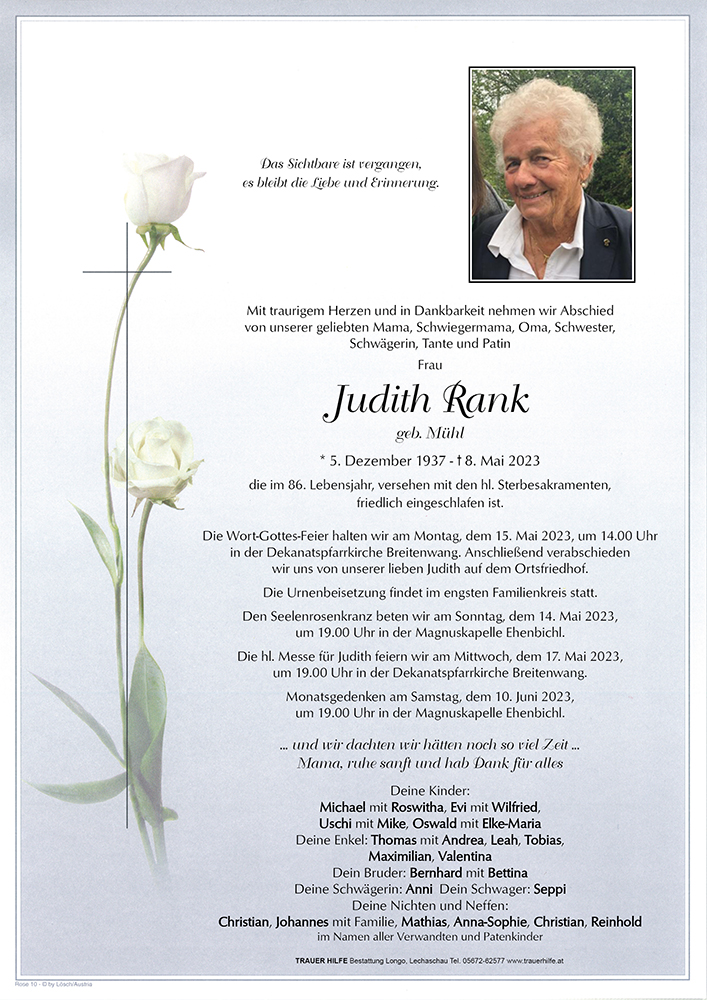 Judith Rank